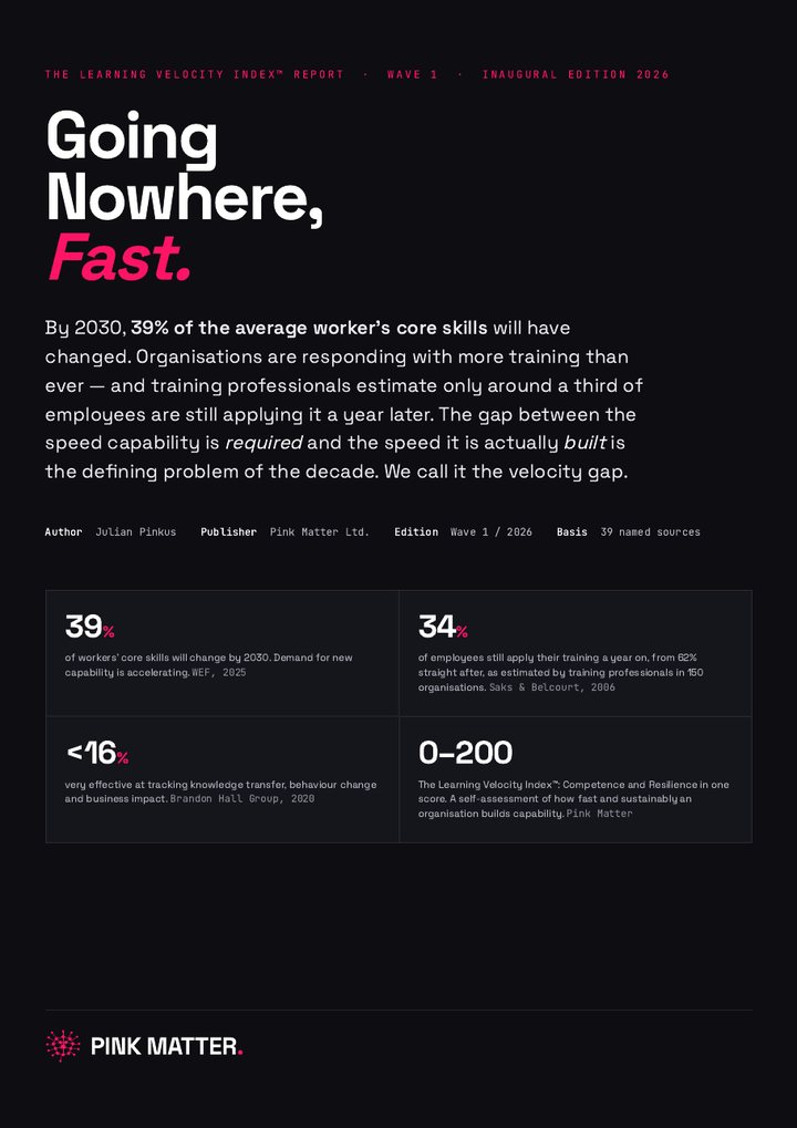 Cover of the Going Nowhere, Fast. Wave 1 report